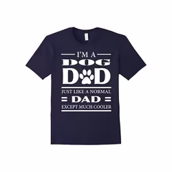Men's Best DOGFATHER DOG DAD T-Shirt for FATHERS who love DOGS-Father's Day - XL