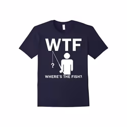 Mens Where's The Fish Funny Father's Day Birthday Gifts Fishing-Father's Day - XXXL