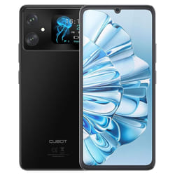 Cubot A20, Smartphone Android 14, 4GB RAM+128GB ROM, 90Hz 6.745-inch HD+ Display, 5100mAh, 48MP Camera, Face ID - black, 4GB+128GB