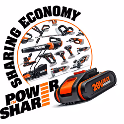 Worx WG157E 18v (20V MAX) Cordless 25cm Grass Trimmer