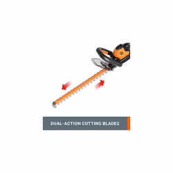 WG261E9 18V 20V MAX Cordless 46cm Hedge TrimmerBare Unit