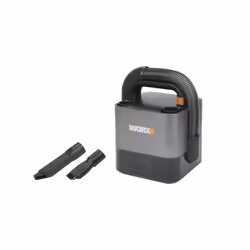 WORX WX030.9 handheld vacuum Black, Grey Bagless