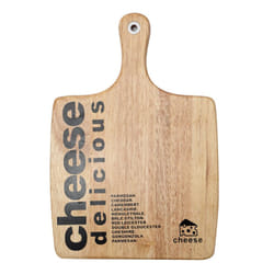 Large Strong Rubberwood Chopping Cheese Board Wooden Cutting Board