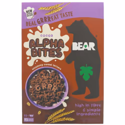 Bear Alphabites Cereal - Cocoa 350g ( pack of 6 )