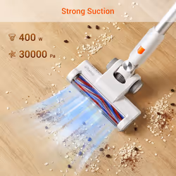 Ultenic U10 Pro Stick vacuum Battery Dry HEPA Bagless 0.8 L 400 W White 2200 Ah