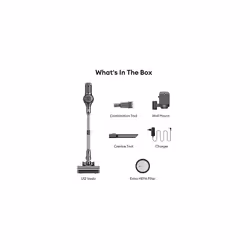 Ultenic U12 Vesla Cordless Vacuum Cleaner, 30Kpa Stick Vacuum Cleaner with Powerful Suction, Automotive Design Dashboard