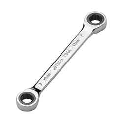 Jetech Double Box End Ratcheting Wrench 10mm  11mm - Heavy Duty Cr-V Gear Spanner