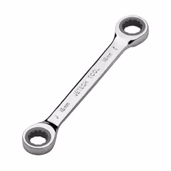 Jetech Double Box End Ratcheting Wrench 16mm 18mm - Heavy Duty Cr-V Gear Spanner