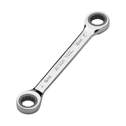 Jetech Double Box End Ratcheting Wrench 16mm  18mm - Heavy Duty Cr-V Gear Spanner