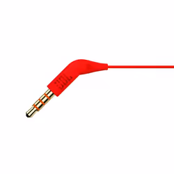 JBL T110 Headset Wired In-ear Calls/Music Red