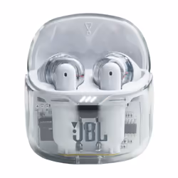 JBL Tune Flex Ghost Edition Headset True Wireless Stereo (TWS) In-ear Calls/Music Bluetooth Translucent, White - Additional view 4