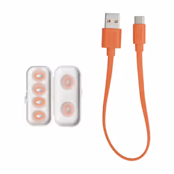 JBL Tune Flex Ghost Edition Headset True Wireless Stereo (TWS) In-ear Calls/Music Bluetooth Translucent, White - Additional view 7