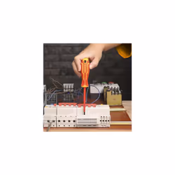 9Pcs 1000V VDE Insulated Hand Tools Set with 5Pcs Insulated Screwdriver and 3Pcs Insulated Plier Set 1Pcs Test Pencil HKTV01H091