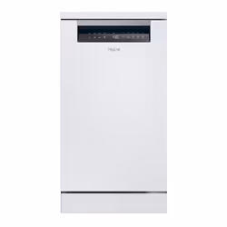 Haier 32002614 XF1C3TB1FW-80, Freestanding, Slimline (45 cm), White, Standard (80 - 85 cm), Black, Touch