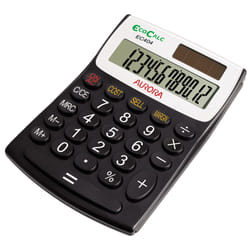Aurora EC404 calculator Pocket Basic Black