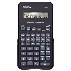 Aurora AX-501 calculator Pocket Scientific Black