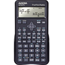 Aurora AX-595TV calculator Pocket Scientific Black