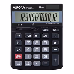 Aurora DT940C calculator Desktop Basic Black