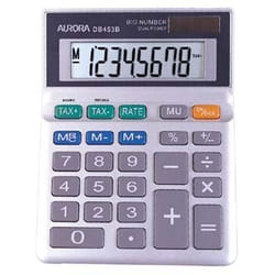 Aurora DB453B calculator Desktop Financial Grey
