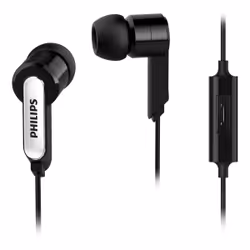 Philips SHE1405BK/10, Wired, 20 - 20000 Hz, Calls/Music, Headphones, Black