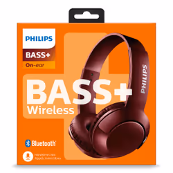 Philips Wireless On Ear Headphone with mic SHB3075RD/00