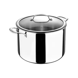 Argent 3 Stainless Steel Non-stick Stock Pot with Lid 28cm Silver