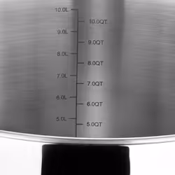Argent 3 Stainless Steel Non-stick Stock Pot with Lid 28cm Silver