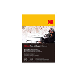 Kodak Fine Art Canvas 4R 102x152mm Premium Matte Photo Inkjet Paper -