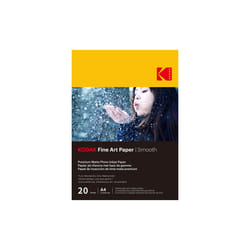 Kodak Fine Art Smooth A4 210x297mm Premium Matte Photo Inkjet Paper -
