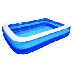 JILONG JL010291-1NPF above ground pool Inflatable pool Rectangular 459 L Blue, White