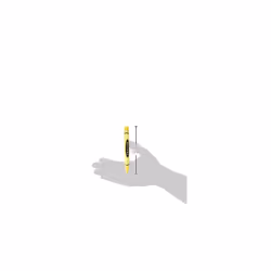 ACME Studios Crayon - Yellow Retractable Roller Ball Pen by Adrian Olabuenaga (PACME3YLRR)
