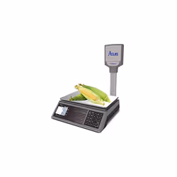 ACLAS Price Scale with Pole 30kg 2g Industrial Weighing Scale - Digital Retail Price Calculating Scale w/ LCD Dual Screen Dis ...