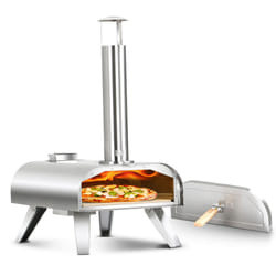 Bighorn outdoor stainless steel pizza pellet oven