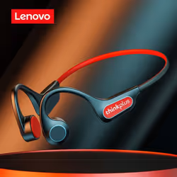 Lenovo X3 Pro Bone Conduction Earphone TWS Fone Bluetooth Wireless Headphone Driving Cycling Earbuds Sports Running Headset - White