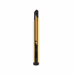 Xiaomi Fizz Aluminum Alloy Utility Knife Metal Blade Self-locking Design Sharp Angle with Fracture Knife Cutter - gold