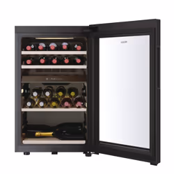 Haier Wine Bank 50 Serie 7 HWS42GDAU1 Compressor wine cooler Freestanding Black 42 bottle(s) - Additional view 4