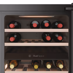 Haier Wine Bank 50 Serie 7 HWS42GDAU1 Compressor wine cooler Freestanding Black 42 bottle(s) - Additional view 8