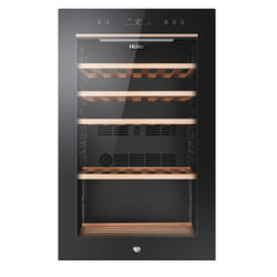 Haier Wine Bank 50 Serie 5 HWS49GA(UK) Compressor wine cooler Freestanding Black 49 bottle(s)