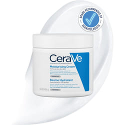 CeraVe Moisturising Cream for Dry to Very Dry Skin 454g, Face and Body Moisturiser with Hyaluronic Acid & 3 Essential Ceramides, CeraVe Body