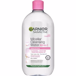 Garnier Micellar Cleansing Water, Gentle face Cleanser & Makeup Remover, Fragrance-Free, Vegan Formula, Suitable For All Skin ...