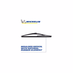 Rear Wiper Blade with Pre-Installed Connector, Original Fit Design, No Tools Required To Install, 12"/300mm, ML1258,Black