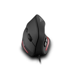 ZELOTES T-20 Mouse Wired Vertical Mouse Ergonomic Rechargeable 3200 DPI Optional Portable Gaming Mouse for Mac Laptop PC Computer