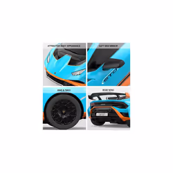 Lamborghini Remote Control Car, 1/24 RC Lamborghini HuracÃ¡n STO Toy Model Car for Adults Boys Kids Blue Mini Toy Car