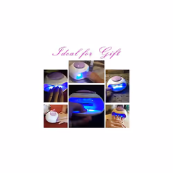 Minisized Nail Dryer with Fan and 3 LED Light for Regular Nail Polish Lamp AG0889N