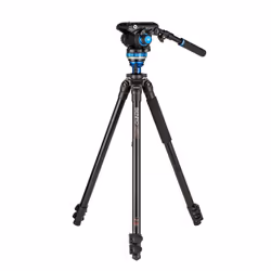 Benro A2573FS6PRO, 3 leg(s), Black, Blue, 161 cm, 4.06 kg