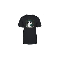 Halloween Oregon Ducks NCAA Football Fan Ghost With Pumpkin T-Shirt - S