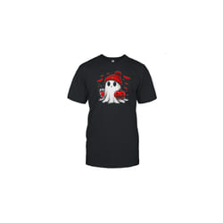 Halloween Tampa Bay Buccaneers NFL Football Fan Ghost With Pumpkin T-Shirt - XXL