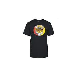Skeleton Spirit In Grateful Dead Logo Halloween T-Shirt - XXL