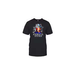 Witch Kamala Sucks Spider Nets Halloween T-Shirt - M