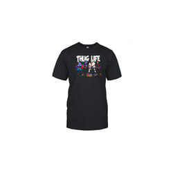Thug Life Horror Movie Halloween T-Shirt - S